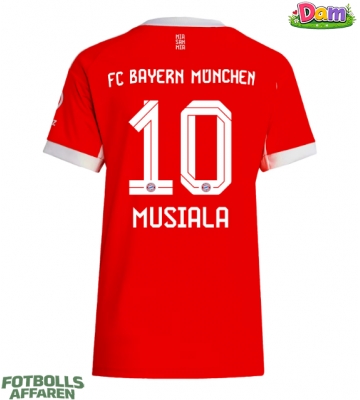 Bayern Munich Jamal Musiala #10 Hemmatröja Kvinnor 2025-26 Kortärmad